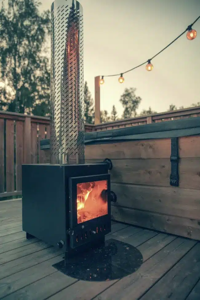 Outdoor-Badewanne