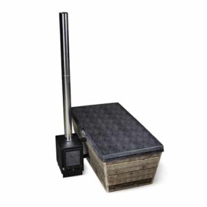 Insulated lid Bathtub